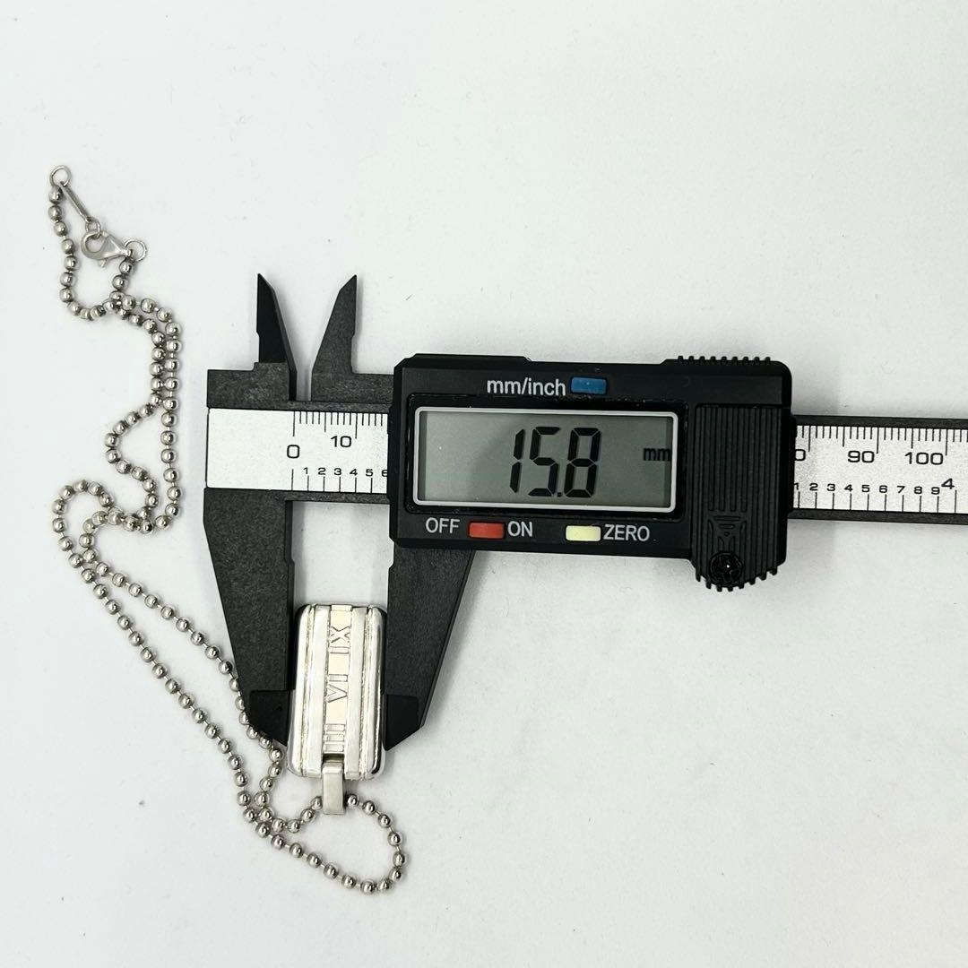 ティファニー❤️アトラス プレート ネックレス ボールチェーン 約40cm 925