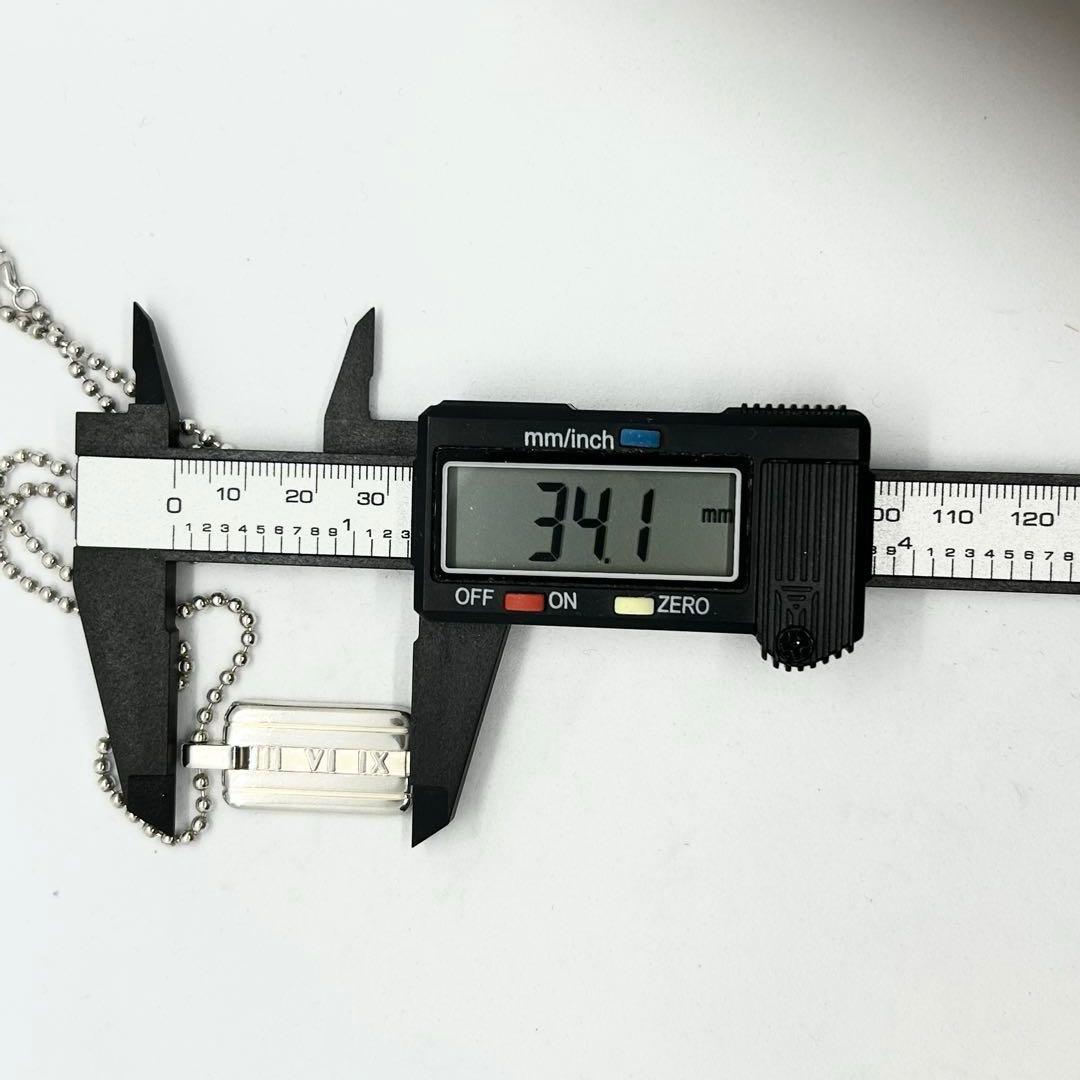 ティファニー❤️アトラス プレート ネックレス ボールチェーン 約40cm 925