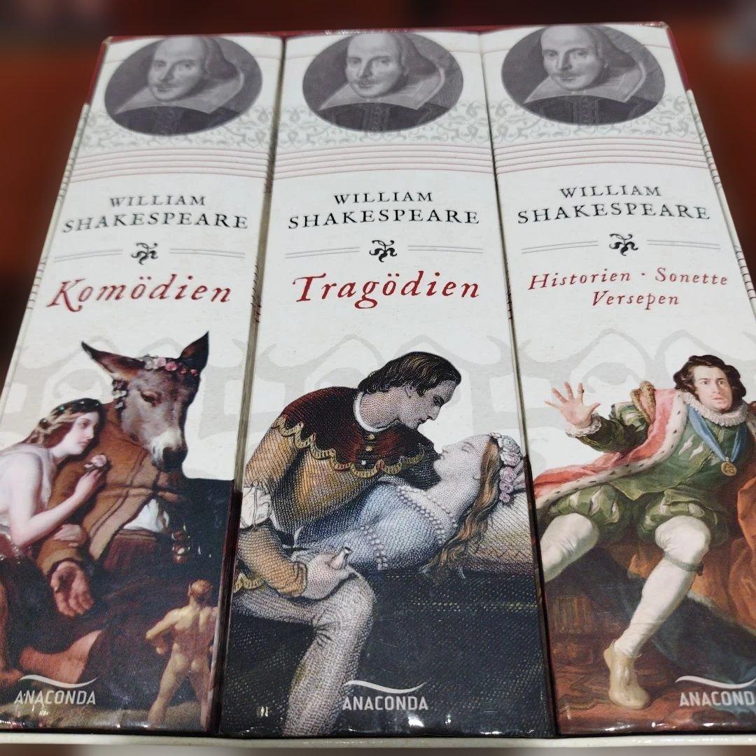 William Shakespeare Drei Bänden　2020年