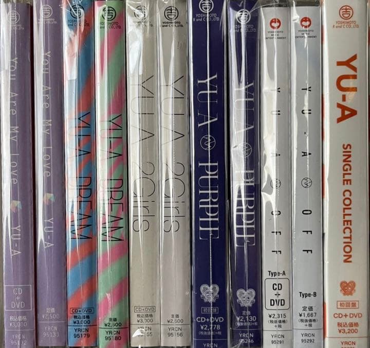 YU-A 全 オリジナルアルバム ベストアルバム 初回限定盤 11枚 新品未開封