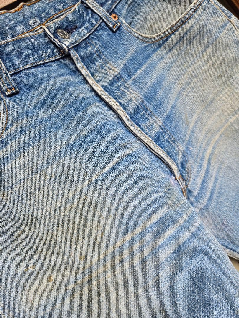 【極上ヒゲ】USA製 Levi's 501 W36 濃淡エイジング