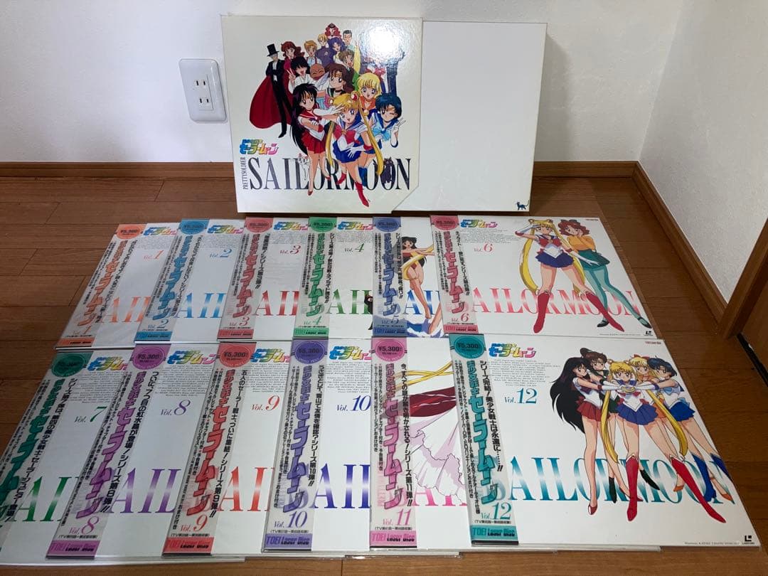 LD　セーラームーン　TVシリーズ3BOX+劇場版セット　レーザーディスク