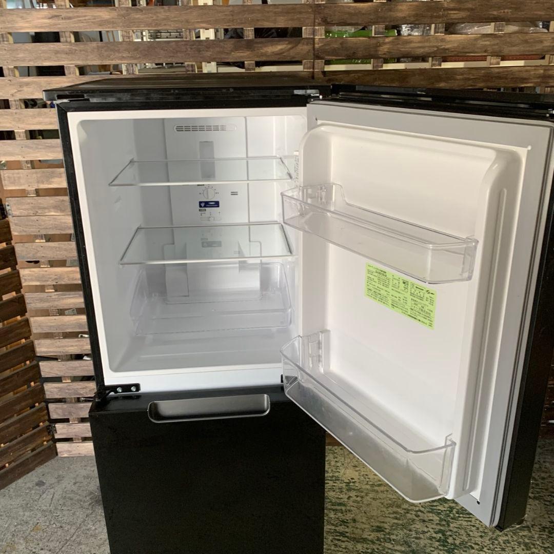 J041\" SHARP 冷蔵庫 冷凍庫 2ドア ブラック SJ-GD15G-B