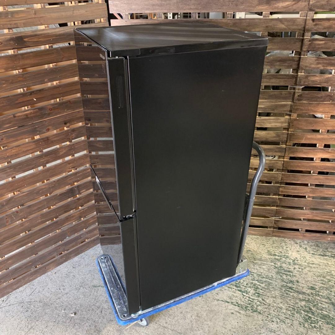 J041\" SHARP 冷蔵庫 冷凍庫 2ドア ブラック SJ-GD15G-B