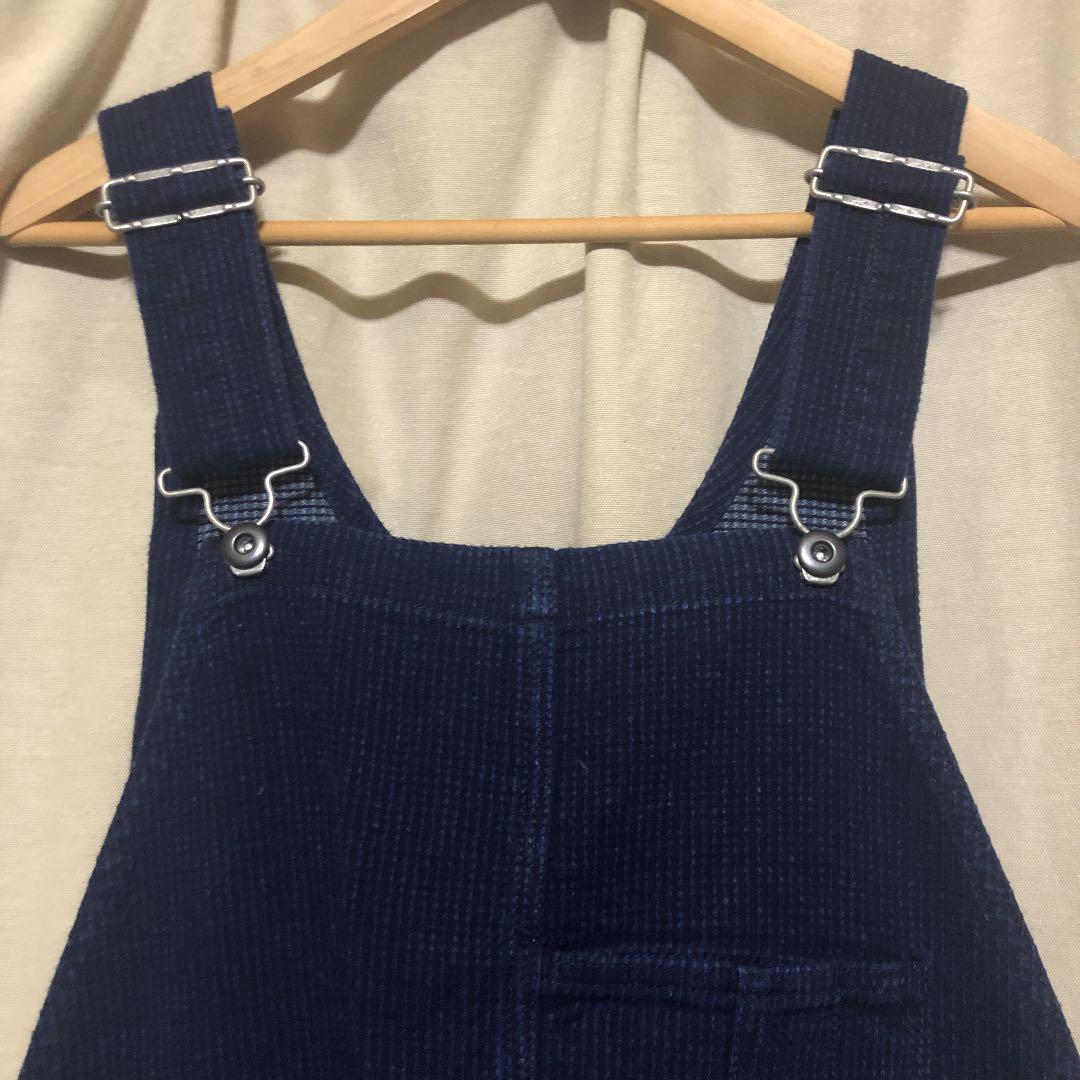 go slow caravan ゴースローキャラバン 刺子　オーバーオール　新品