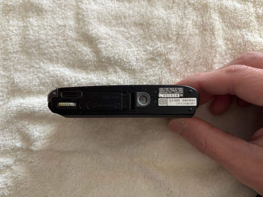 【美品】SONY Cyber-shot T70（ブラック）