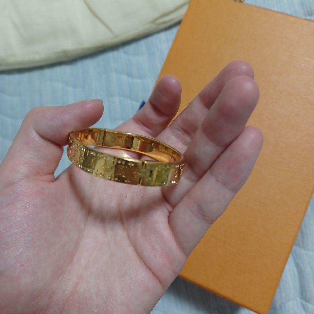 LOUIS VUITTON バングル　リジッド　ナノグラム