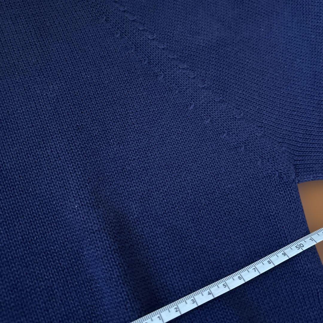 Berluti ネイビー クルーネックセーター　ベルルッティ