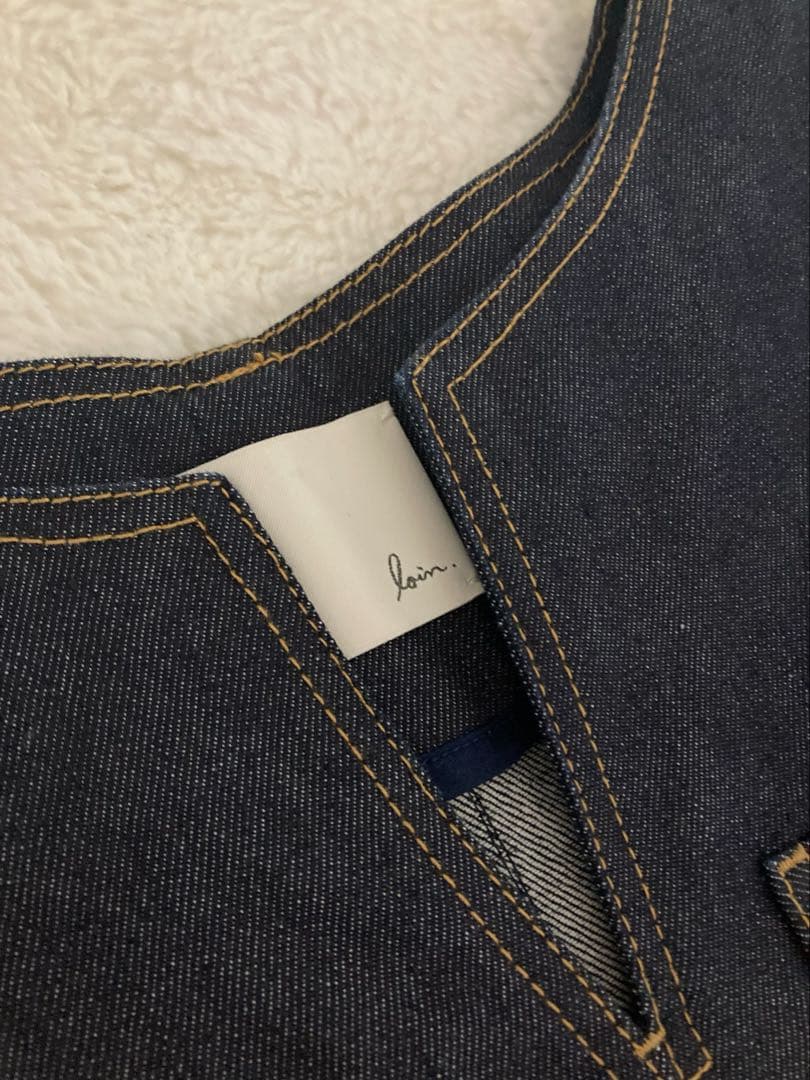 美品✨ loin. ロワン　井川遥　デニムワンピース
