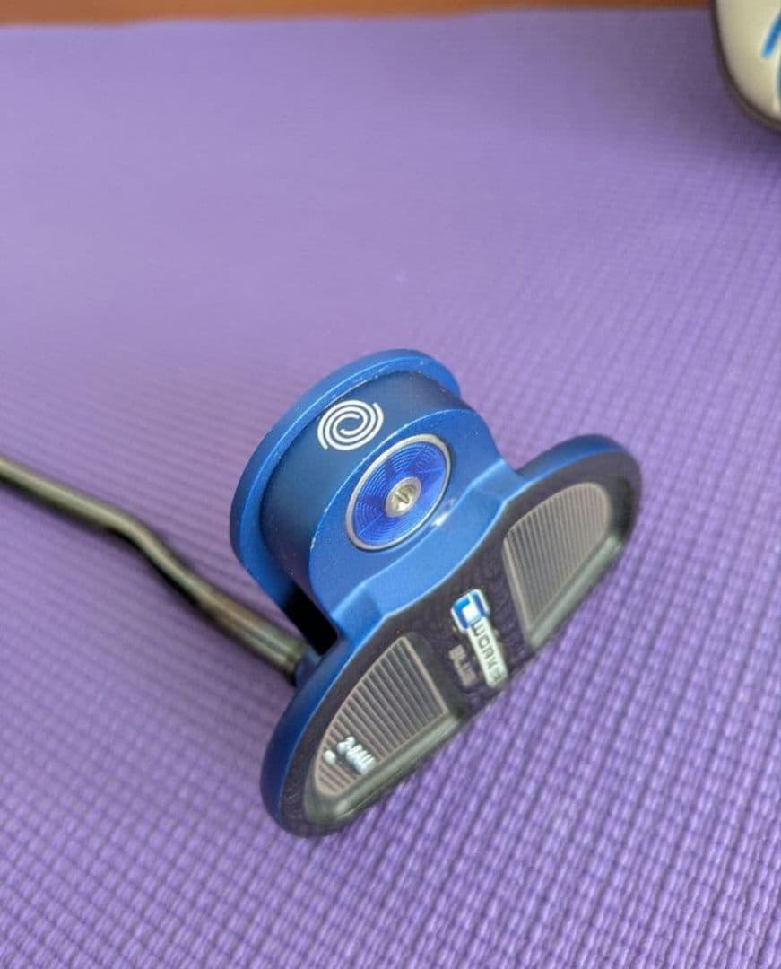 （美品）オデッセイパター O-WORKS BLUE パター 2-BALL