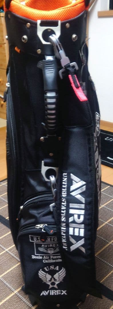 AVIREX キャディバッグ U.S. AIR FORCE
