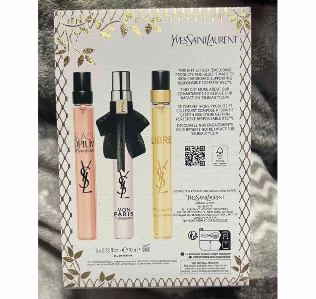 新品 ysl ミニフレグランスセット ノエル限定
