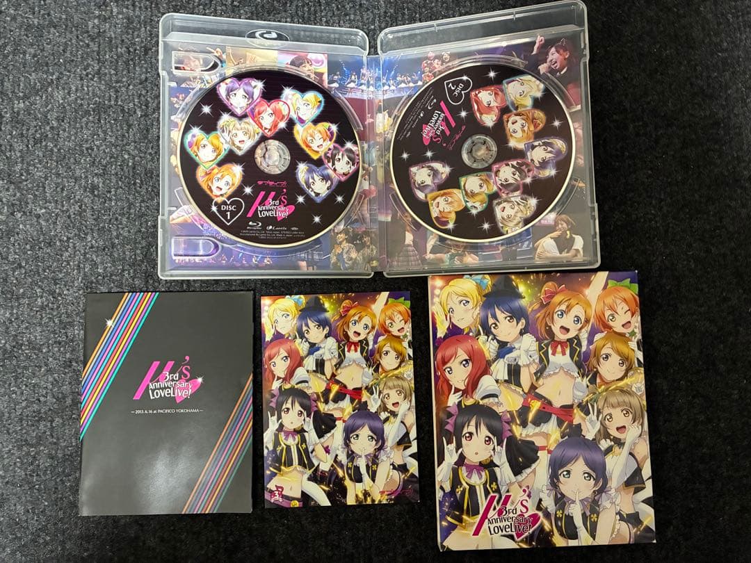 ラブライブ！ μ's  ライブ Blu-ray セット 限定BOX付き