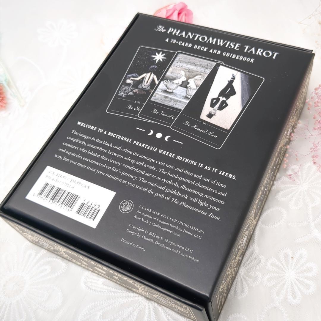 【セール特価品】正規品タロットカード✨白黒の世界の幻影デッキ モノクロ