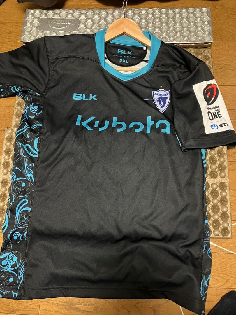 BLK クボタスピアーズ　ビジター　2XL