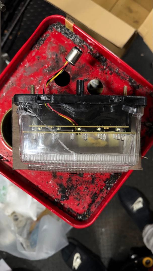 xjr400 クリアテール LED