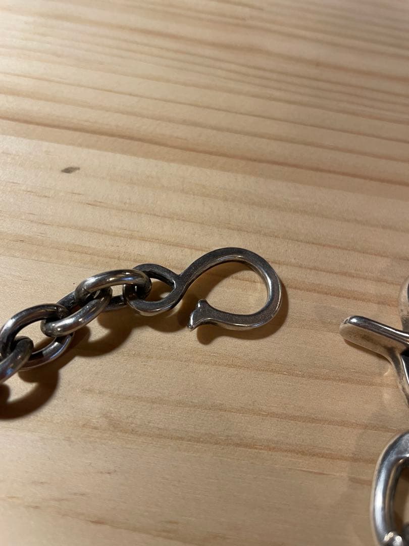 CLUCT クラクト MARTIS ウォレットチェーン シルバー