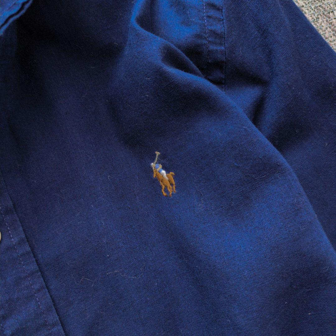 ラルフローレン　国内正規品　ポニー刺繡　メンズライク　コットンリネンシャツ