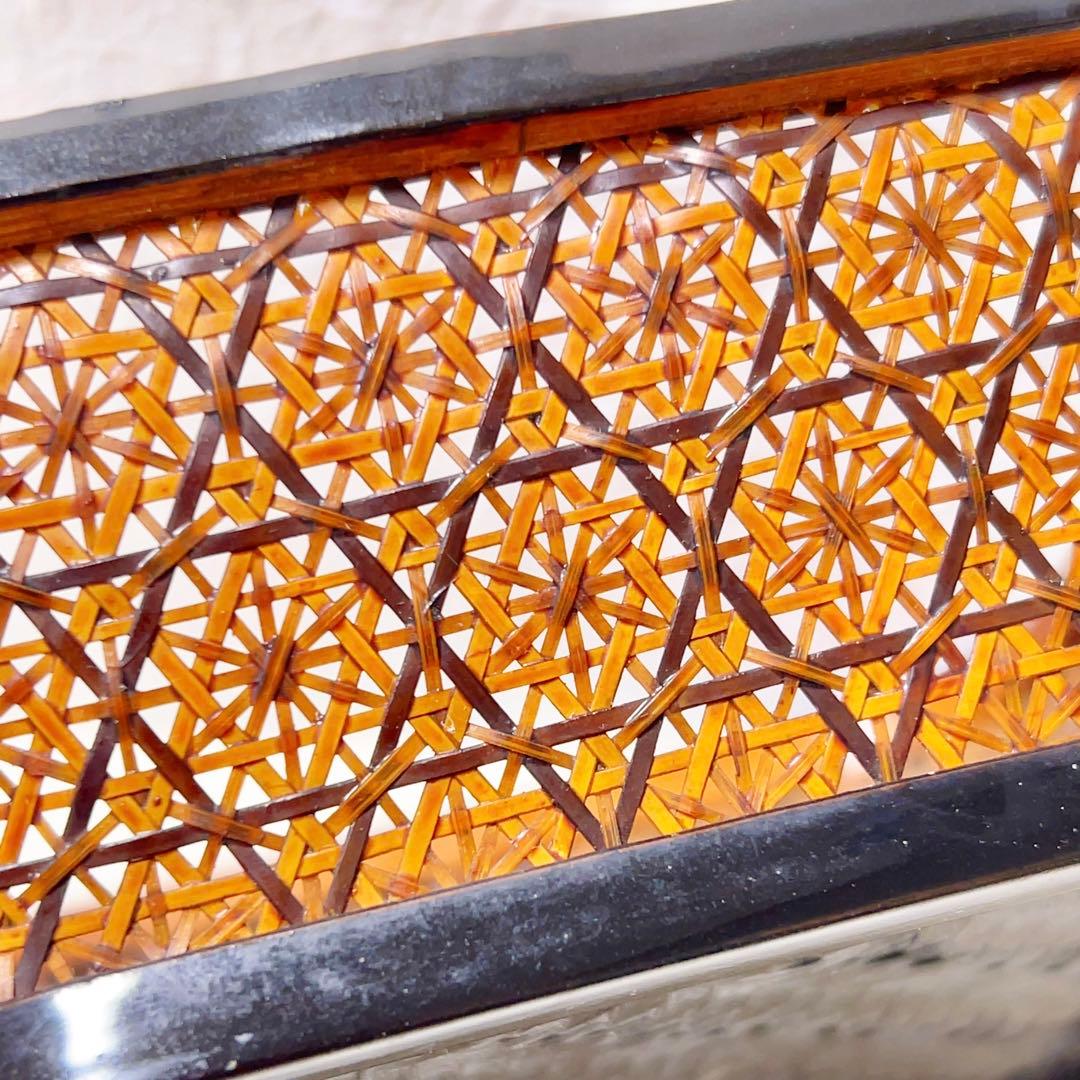 希少古物 駿河竹千筋細工 タイプ１