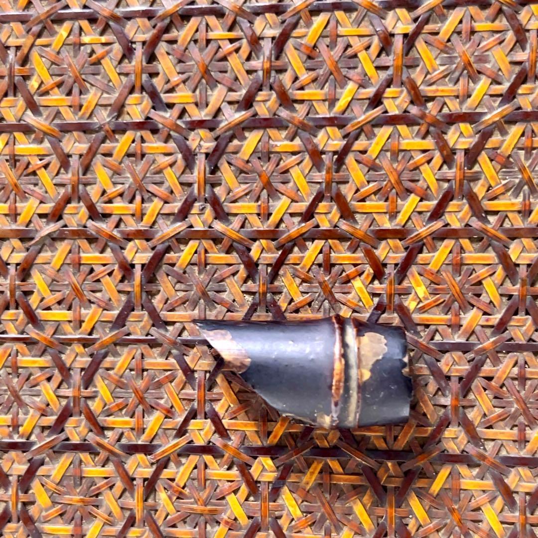 希少古物 駿河竹千筋細工 タイプ１