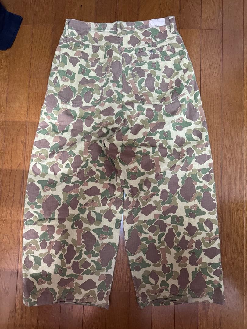 kapital 迷彩バギーパンツ　M