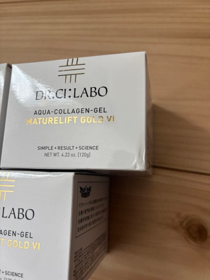 DR.CI:LABO アクアコラーゲンゲルマチュアリフトゴールドVI 3個セット