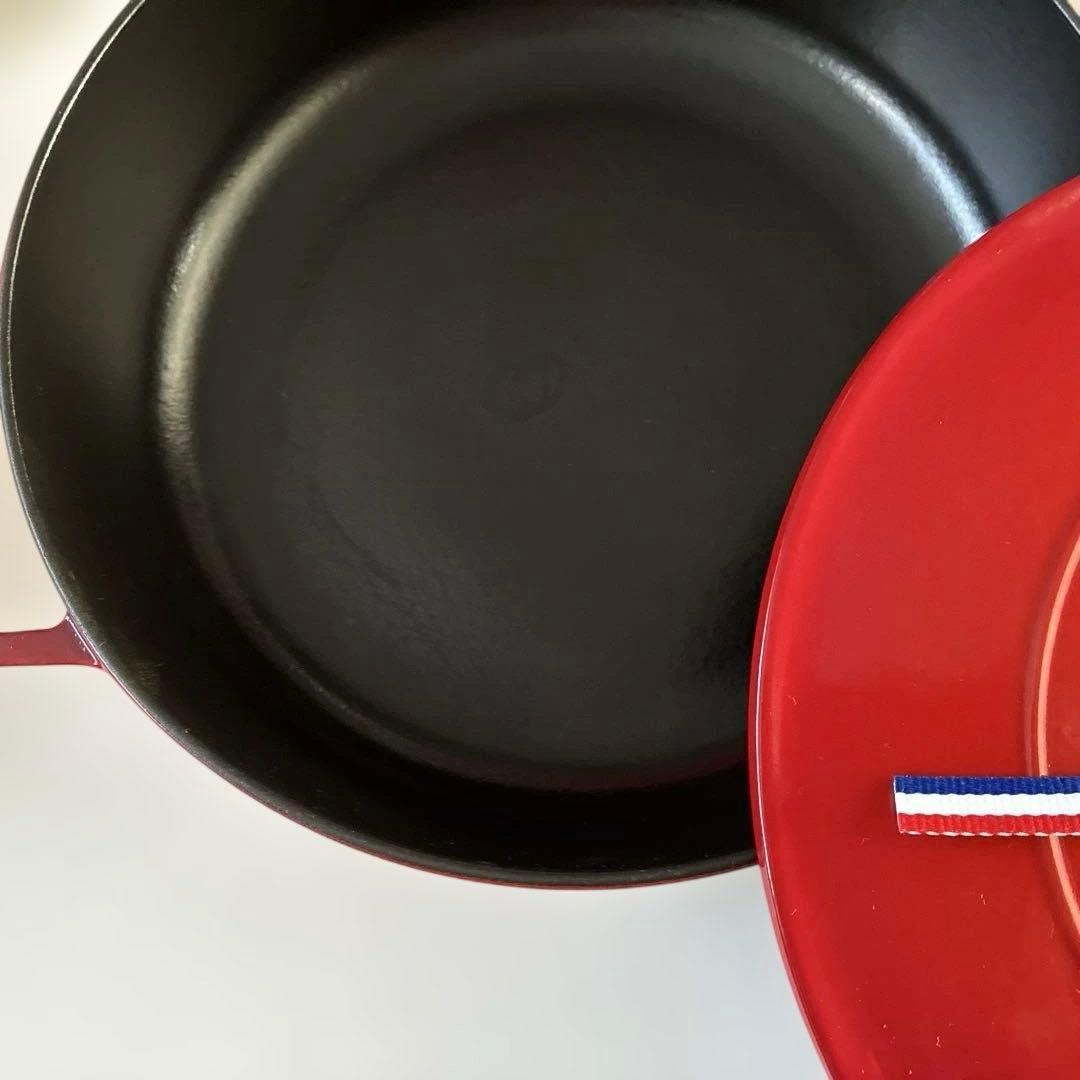 ストウブ　STAUBブレイザーソテーパン26cm チェリー+おまけに本