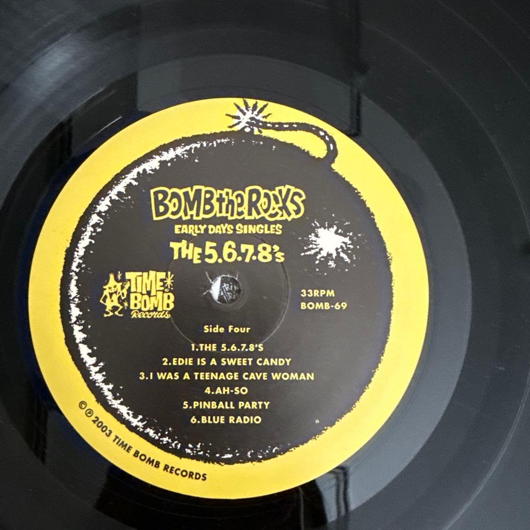 BOMB the ROCKS /The 5.6.7.8's【２枚組LP】ガレージ