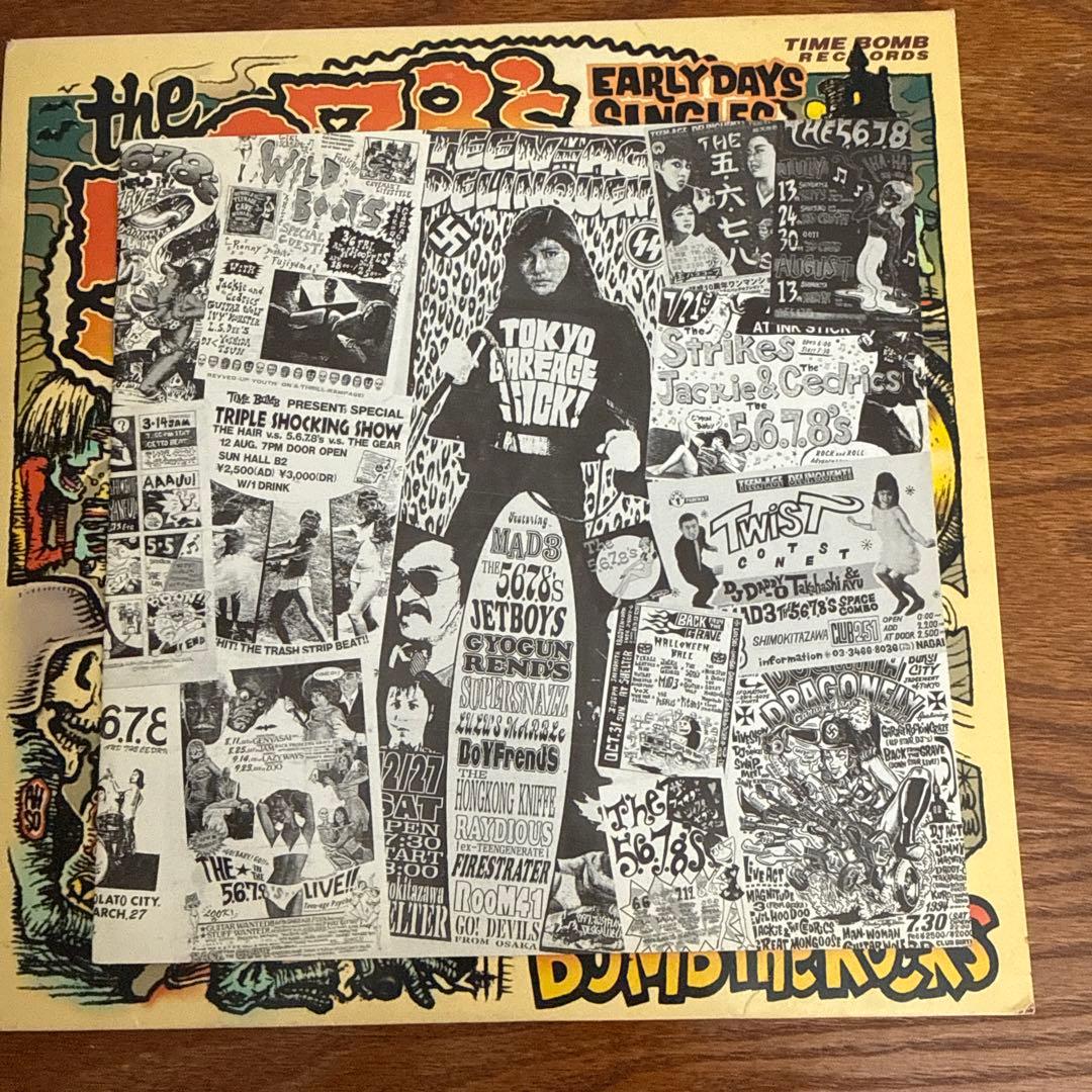 BOMB the ROCKS /The 5.6.7.8's【２枚組LP】ガレージ