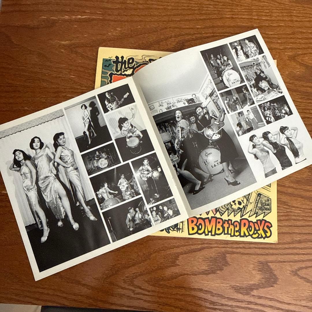 BOMB the ROCKS /The 5.6.7.8's【２枚組LP】ガレージ
