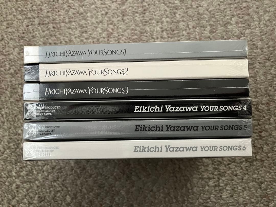 ☆矢沢永吉☆ 【未開封】 YOUR SONGS 1～6 (フルセット)初回限定版