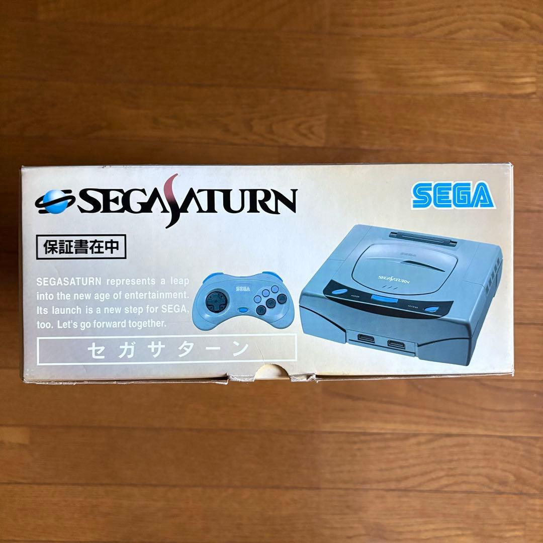 サターン本体（箱付き）➕ソフト（レアものあり）動作確認済