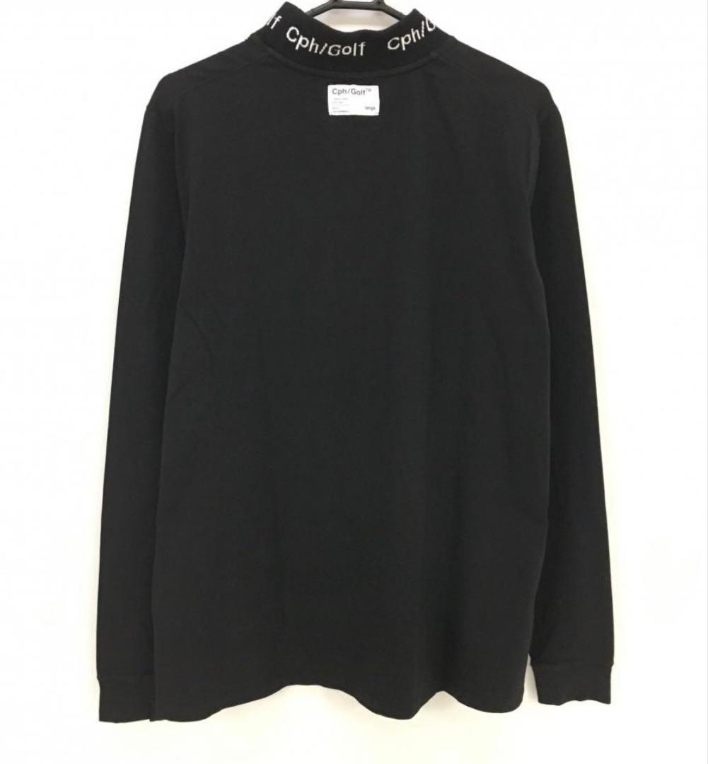 美品　Cph/Golf JAQUARD MOCK NECK LS TEE