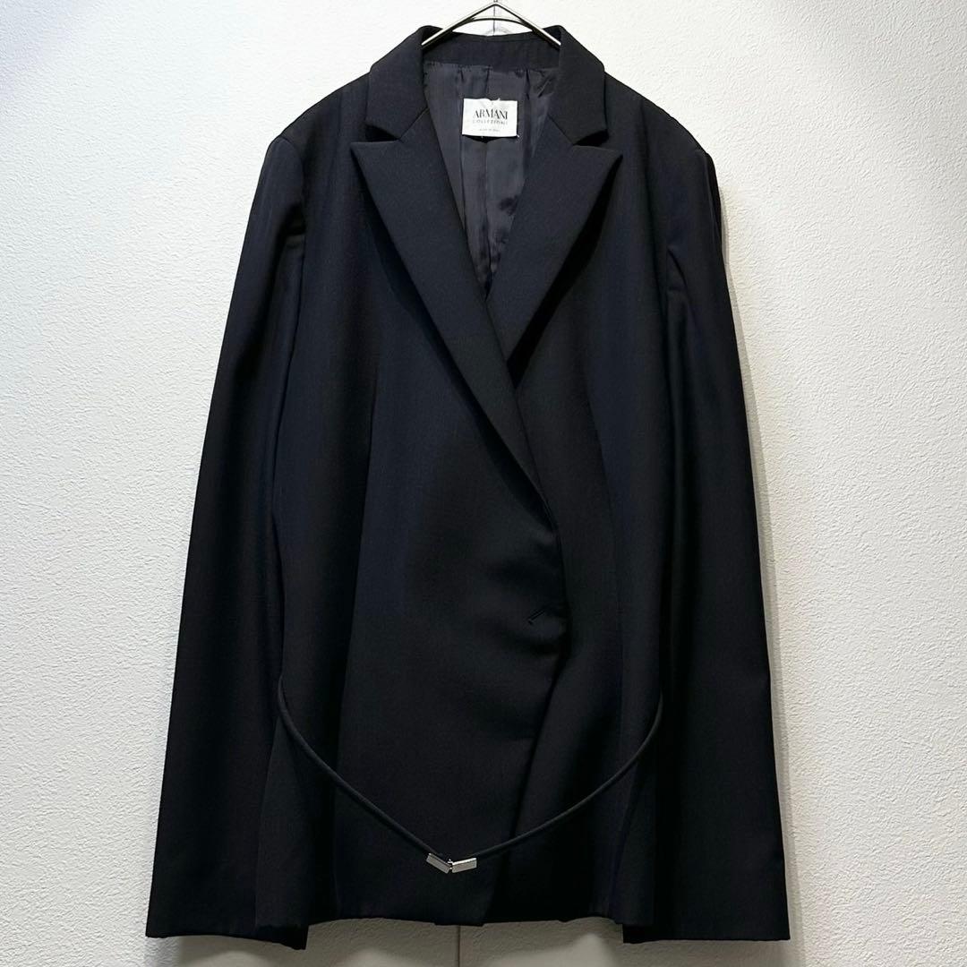 希少 美品 ARMANI ウール スカート パンツ 3ピース セットアップ 44