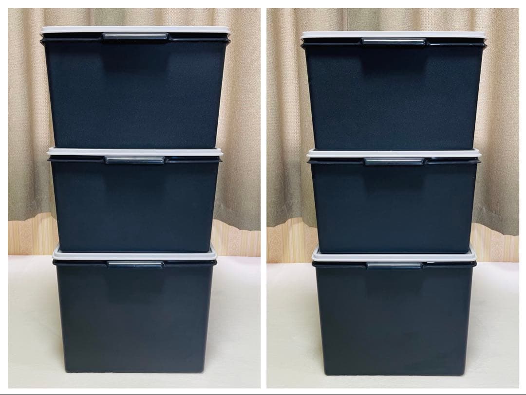 Hana/3個セット/タッパーウェア/ディープ/ウルトラディープ/スーパー