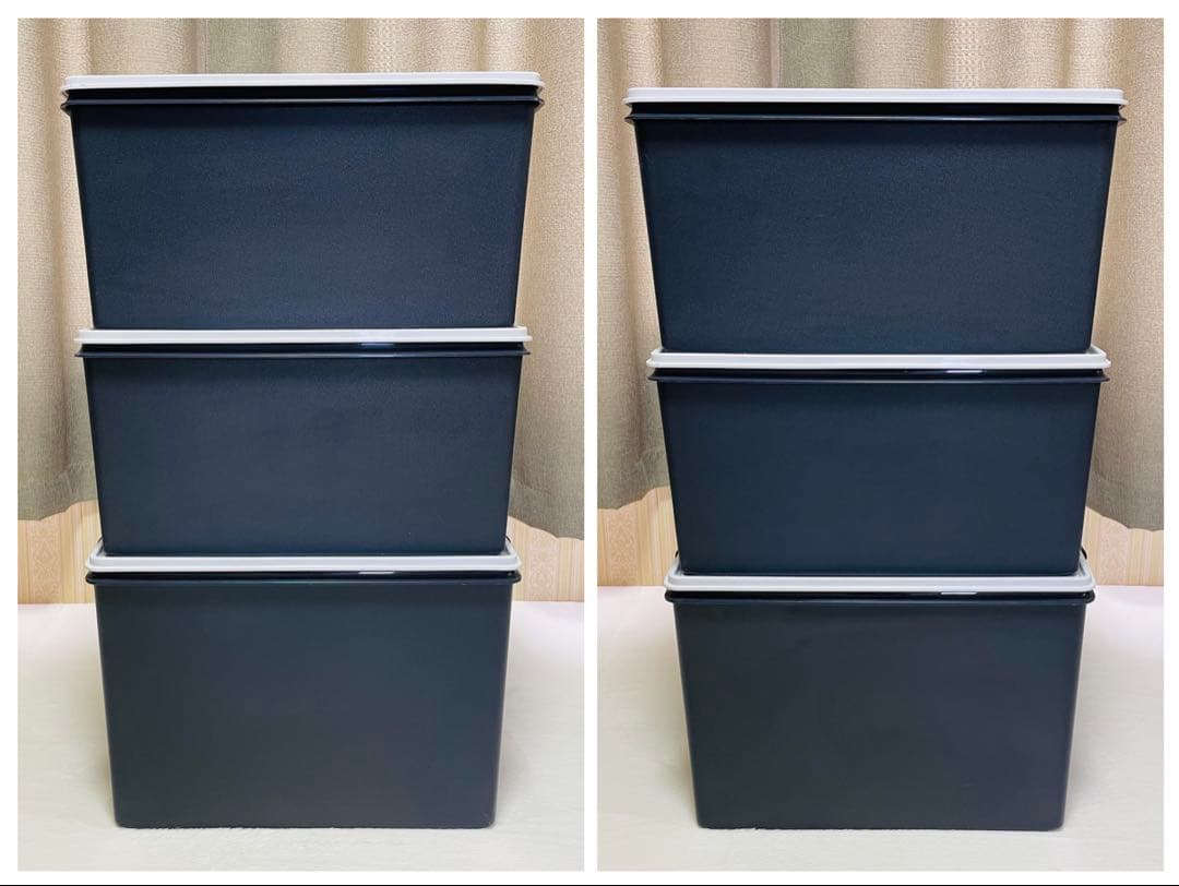 Hana/3個セット/タッパーウェア/ディープ/ウルトラディープ/スーパー