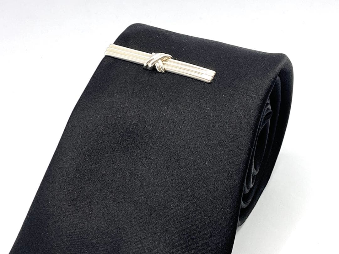 c833 美品　ティファニー　1992 シグネチャー　ネクタイピン　925