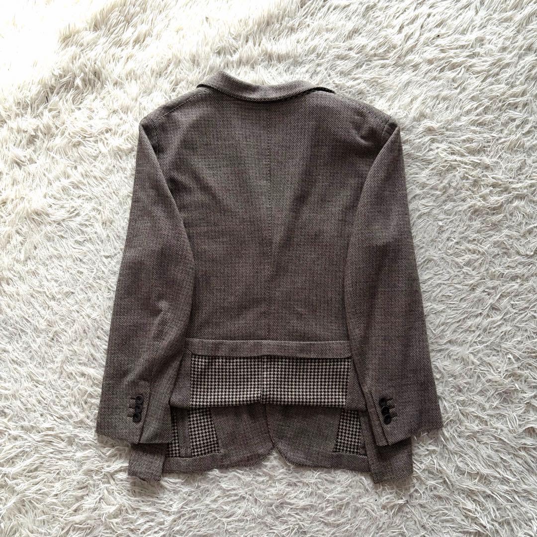 <美品>BOGLIOLI dover ブラウン ウール ジャージ ジャケット46