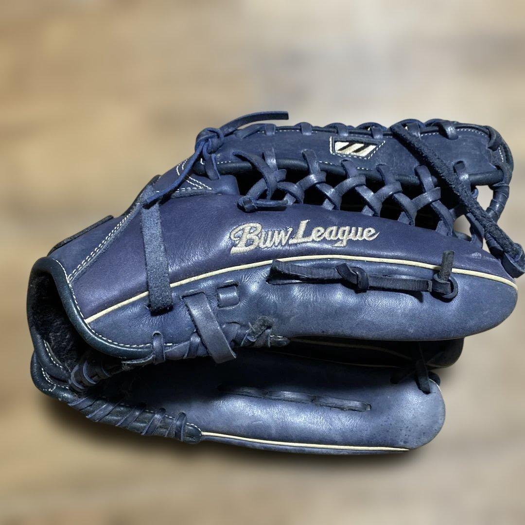 Buw League 軟式グローブ ネイビー