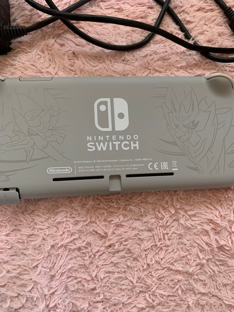 Nintendo Switch Lite グレー ACアダプター付き　箱無し