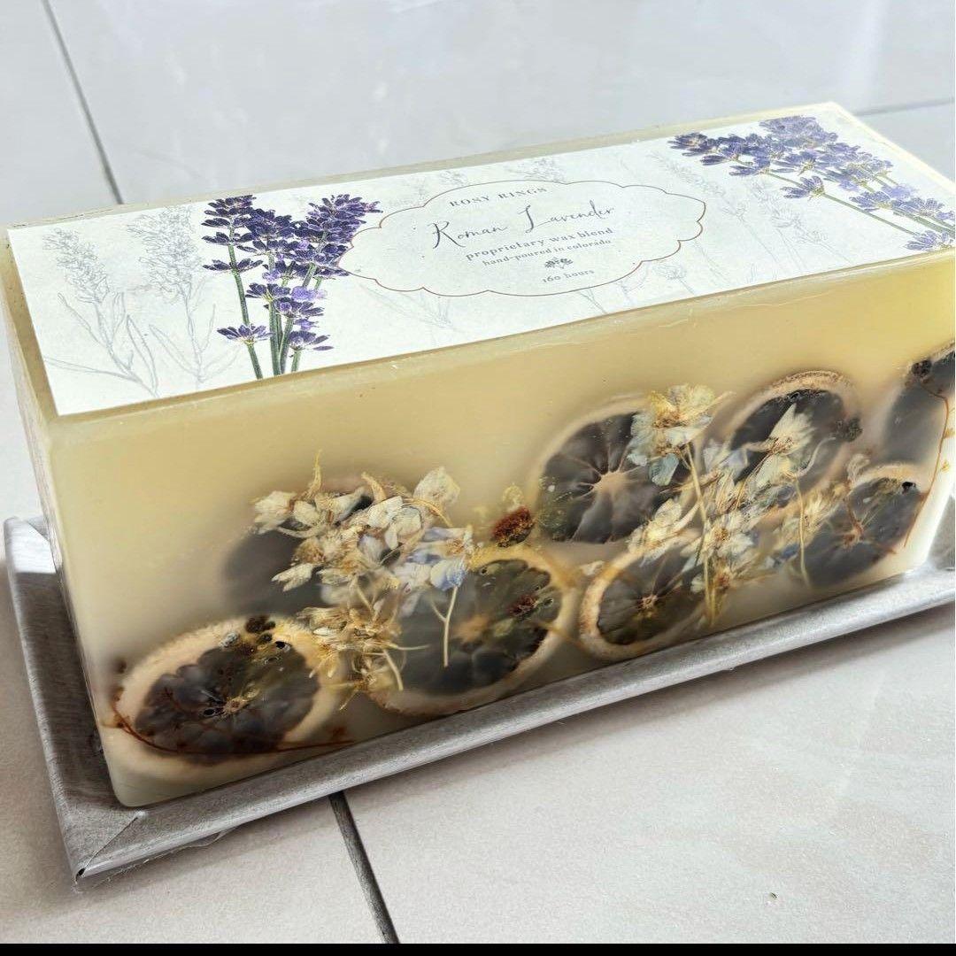 ロージーリングス　rosyrings ボタニカル　アロマ　キャンドル　長時間