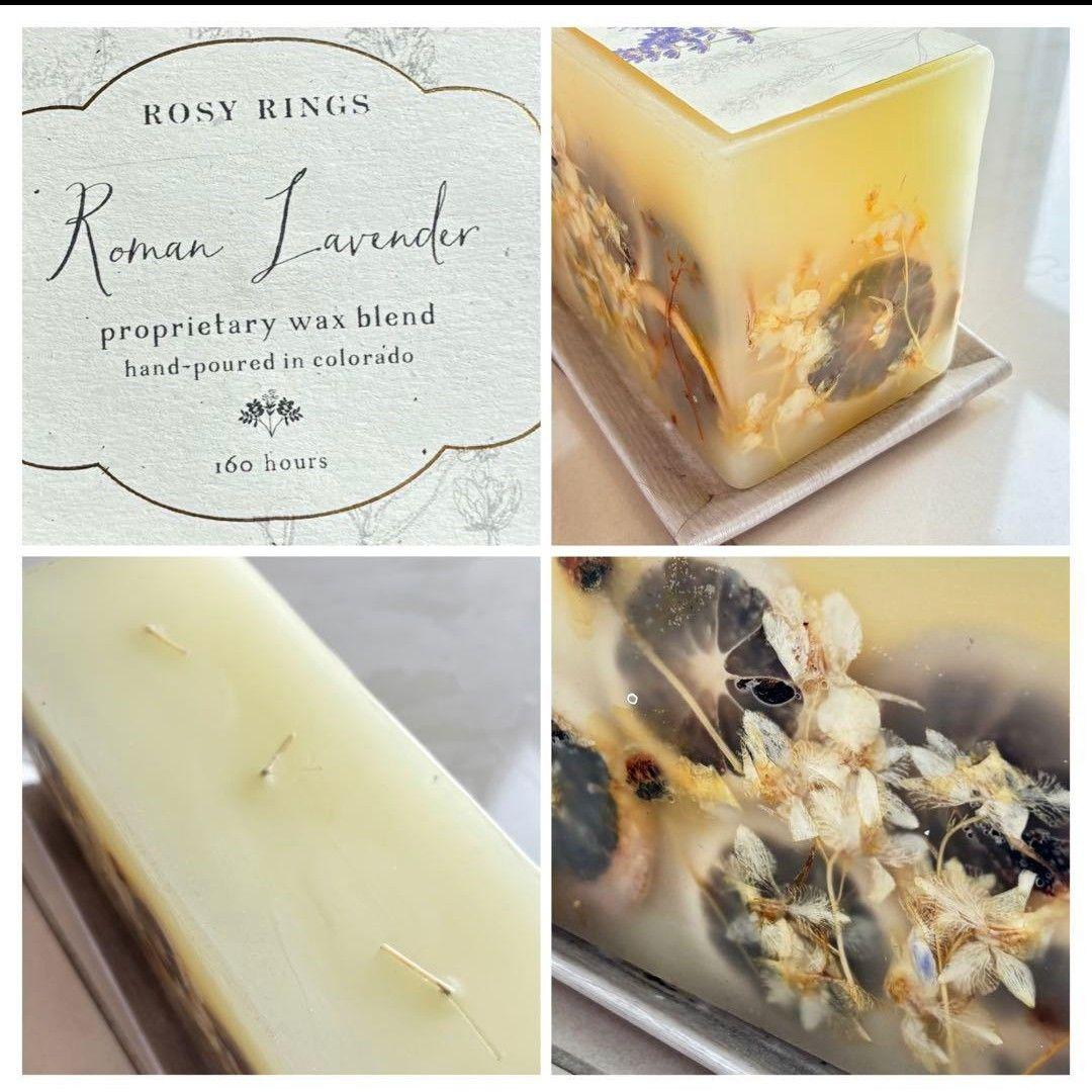 ロージーリングス　rosyrings ボタニカル　アロマ　キャンドル　長時間