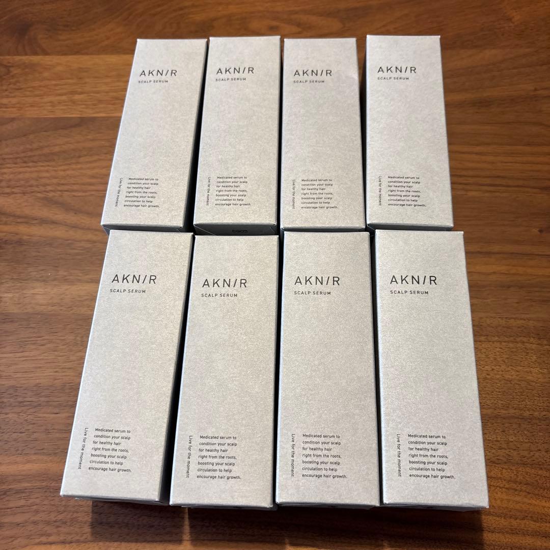 AKNIR スカルプセラム 80ml ８本セット