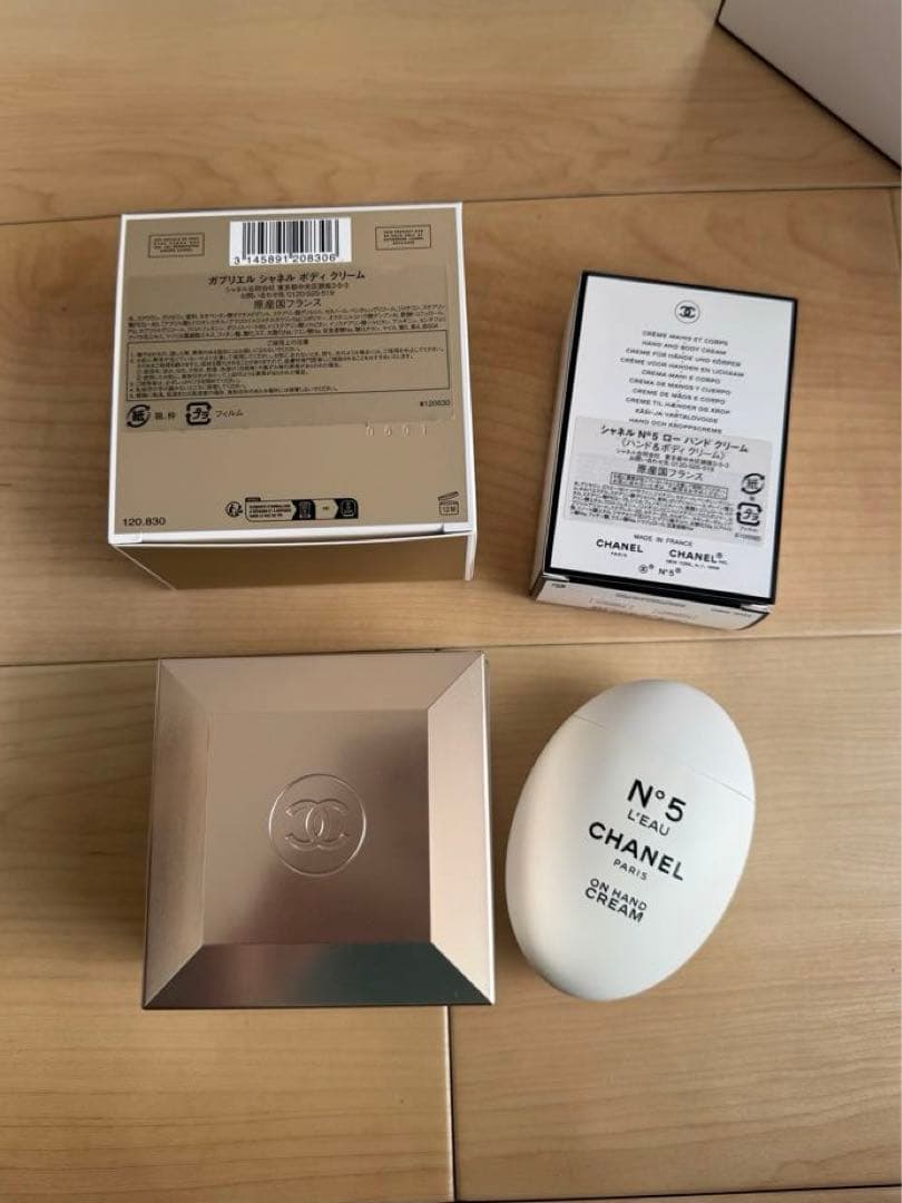 CHANEL N°5 ボディクリーム ハンドクリームセット
