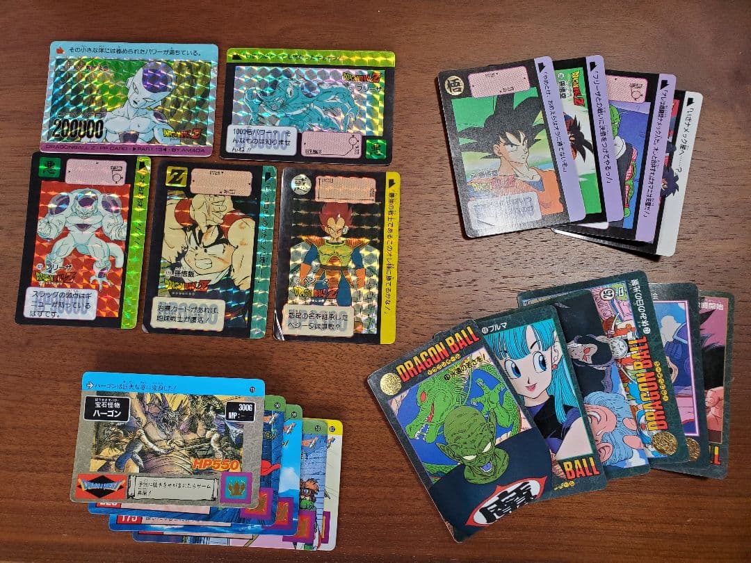 ドラゴンボール 1988年製 初期カードダス セット