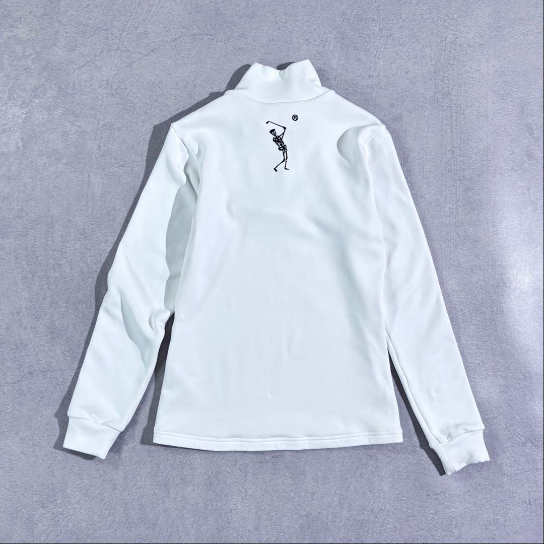 美品 MARK&LONA ハーフジップフリース 裏起毛 36 日本製