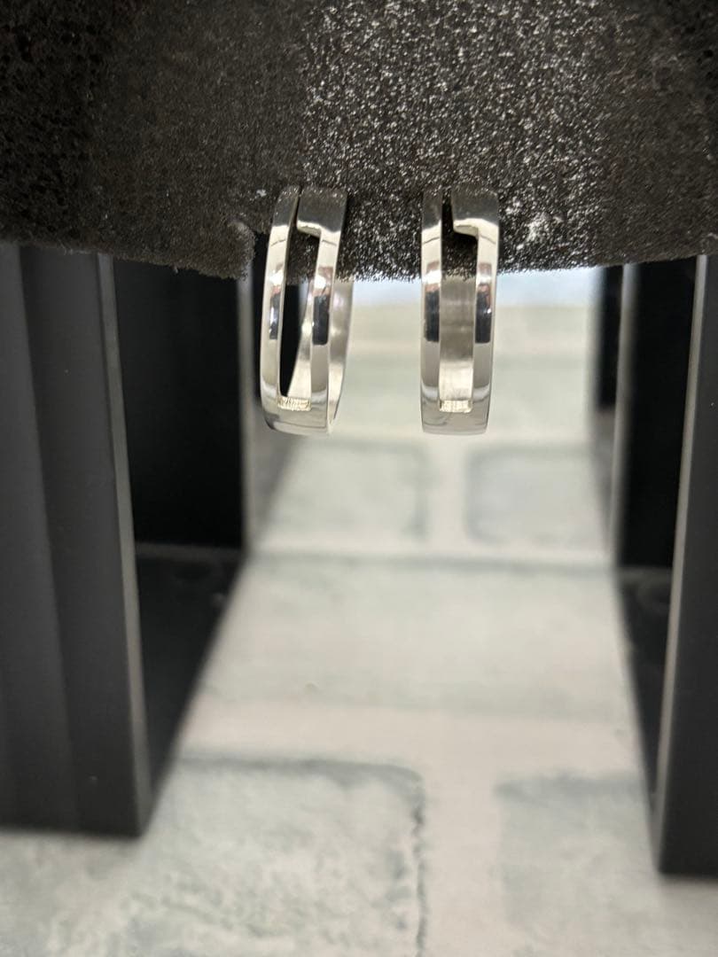 超美品　オールドグッチ　GUCCI カットアウトG フープピアス　トムフォード期