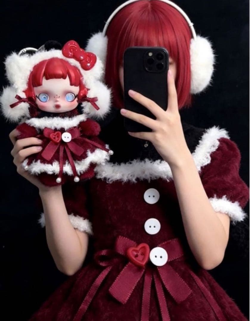 takechan様リクエスト3点　 【服のみ】スカルパンダぬい服　割引対応