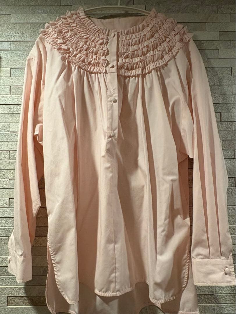 rosy monsterロージーモンスター ミニフリルブラウス ピンク