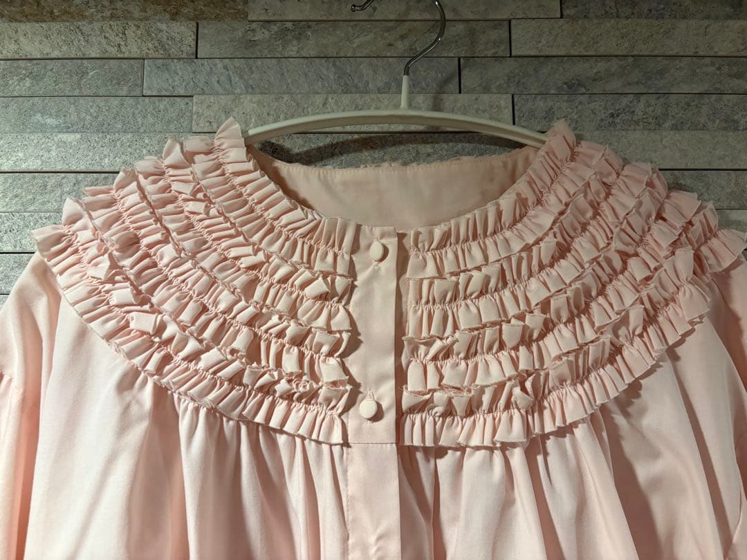 rosy monsterロージーモンスター ミニフリルブラウス ピンク